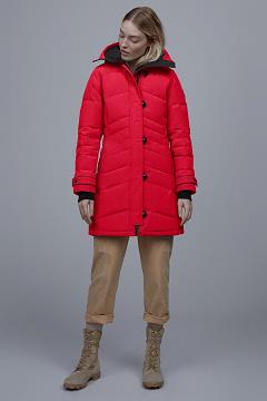 Chamarras Canada Goose Mujer México - Lorette Abrigos Rojos RF4807359